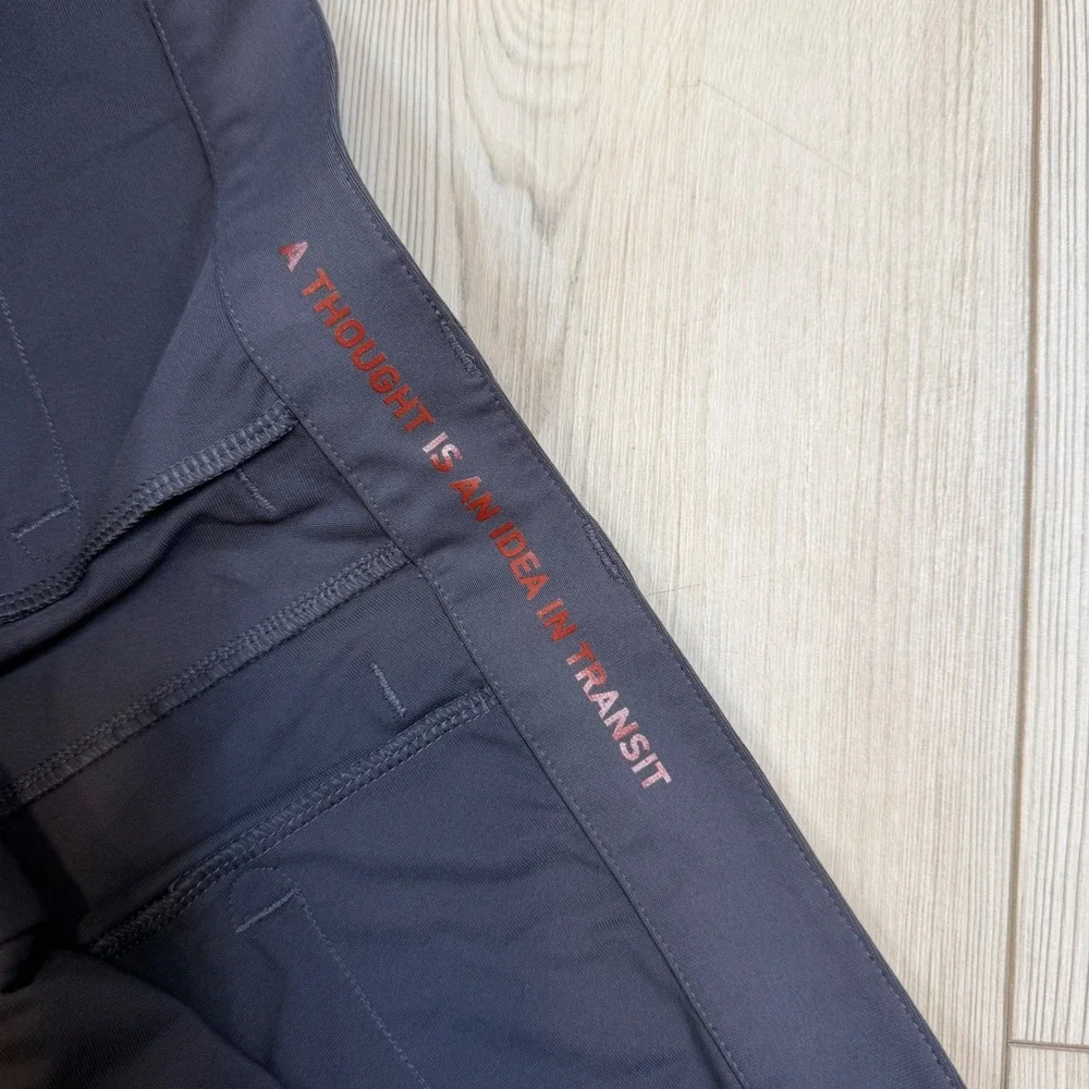 Rhone Commuter City Jogger Mens 38 Charcoal Grey Tech Stretch Pants 100594